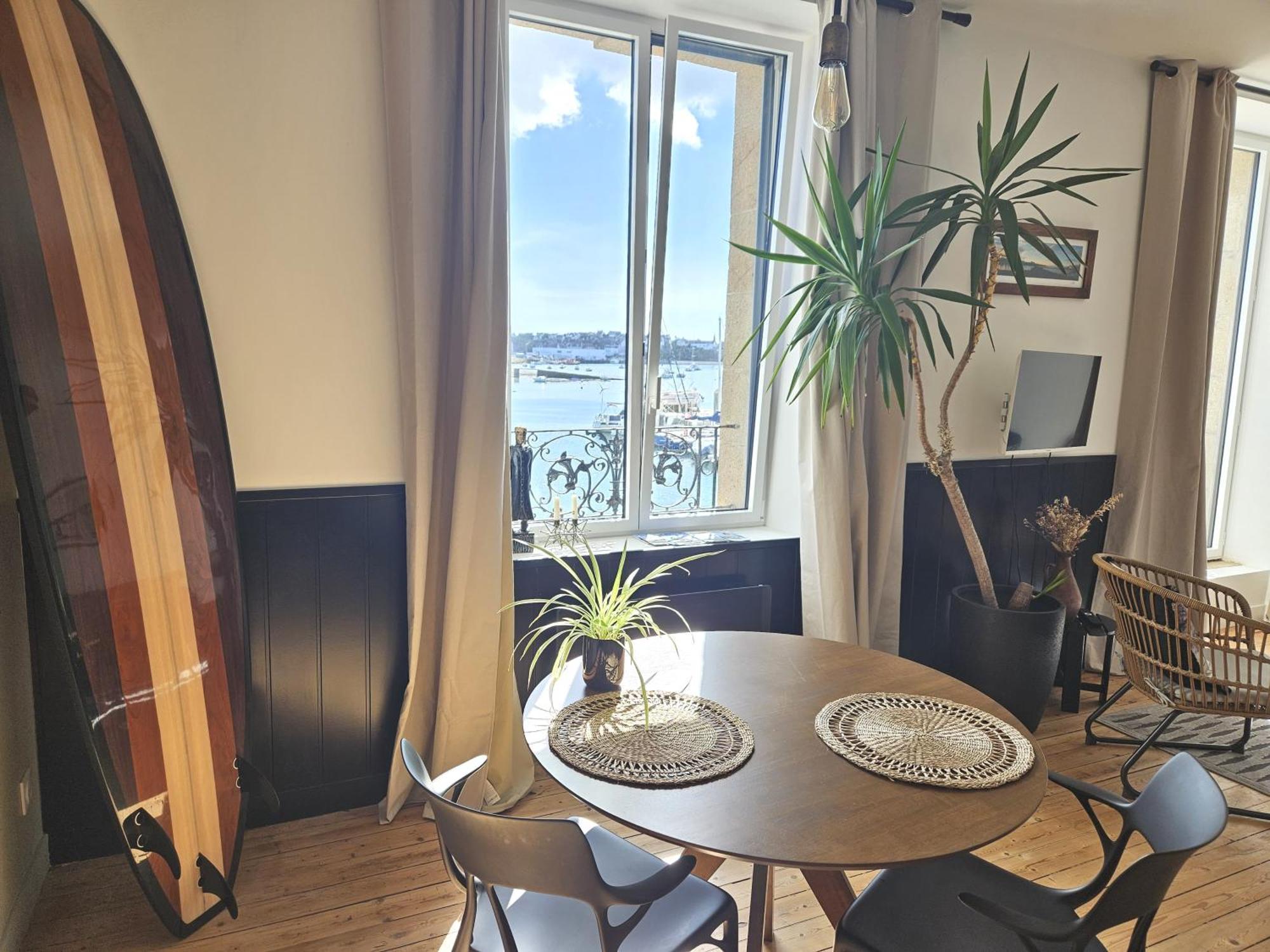 Anatoline Audierne Appart'Hotel Vue Mer - Sea & Harbor Stay Exterior foto