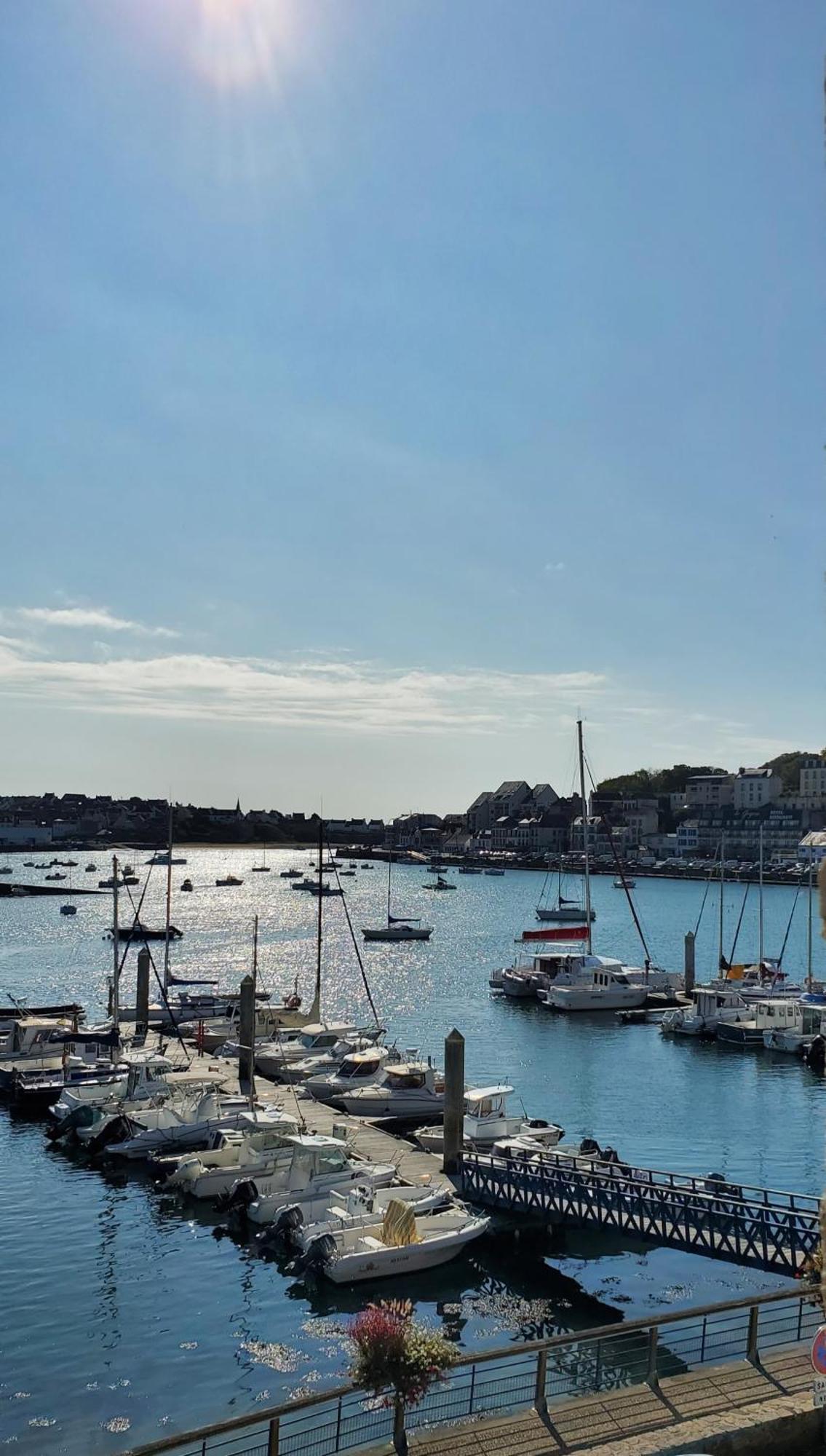 Anatoline Audierne Appart'Hotel Vue Mer - Sea & Harbor Stay Exterior foto